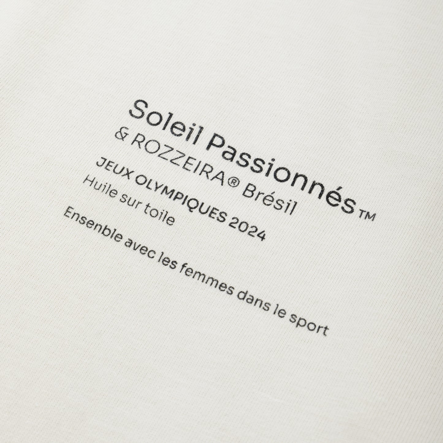 Camiseta Soleil Passionnés X Rozzeira - Les Femmes Dan Le Sport - Limitada