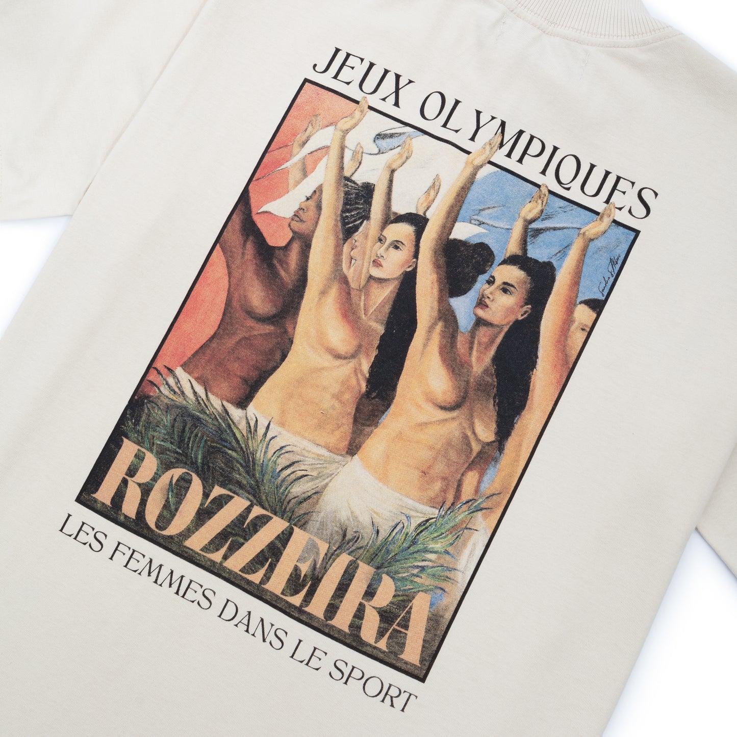 Camiseta Soleil Passionnés X Rozzeira - Les Femmes Dan Le Sport - Limitada