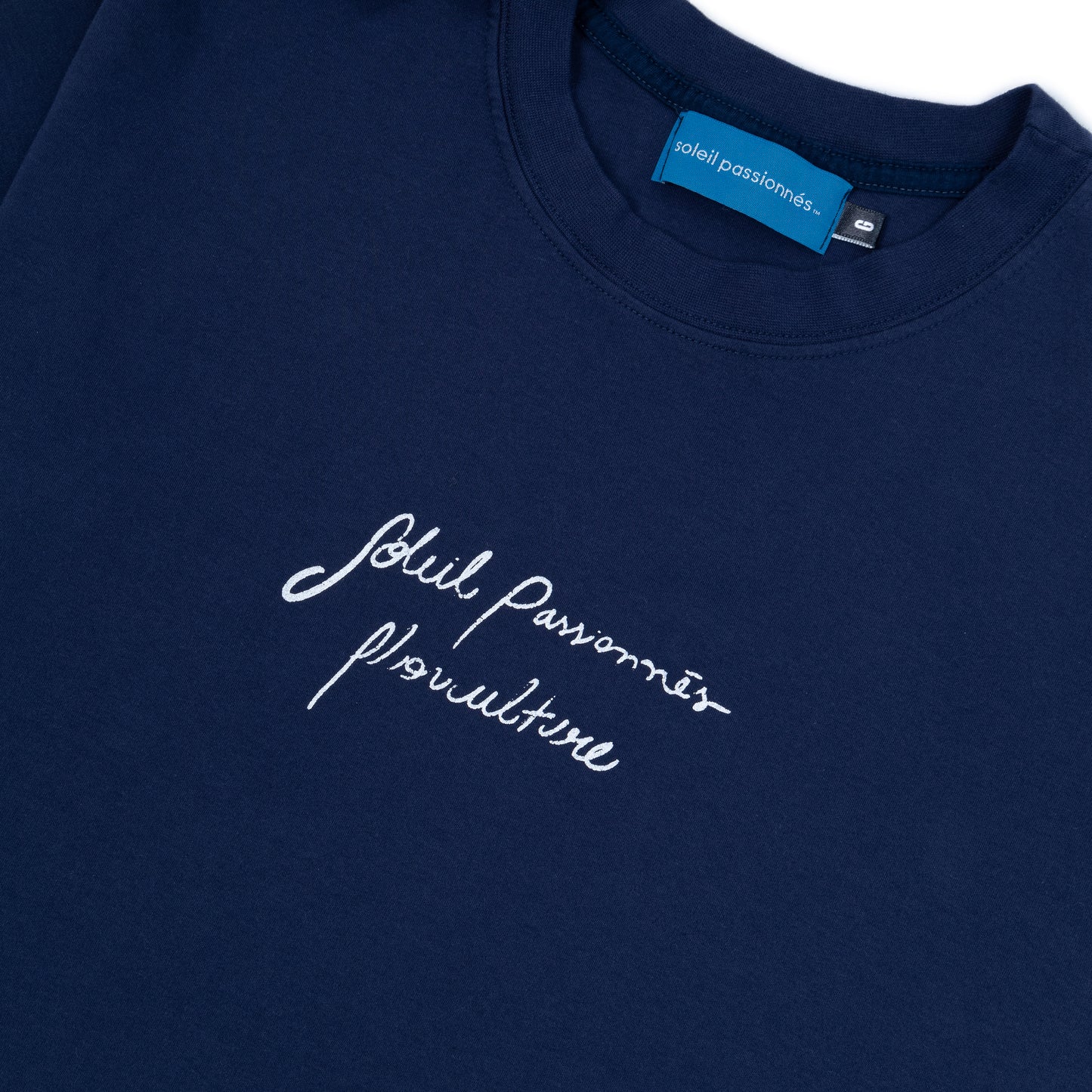 Camiseta Soleil Floriculture - Bleu