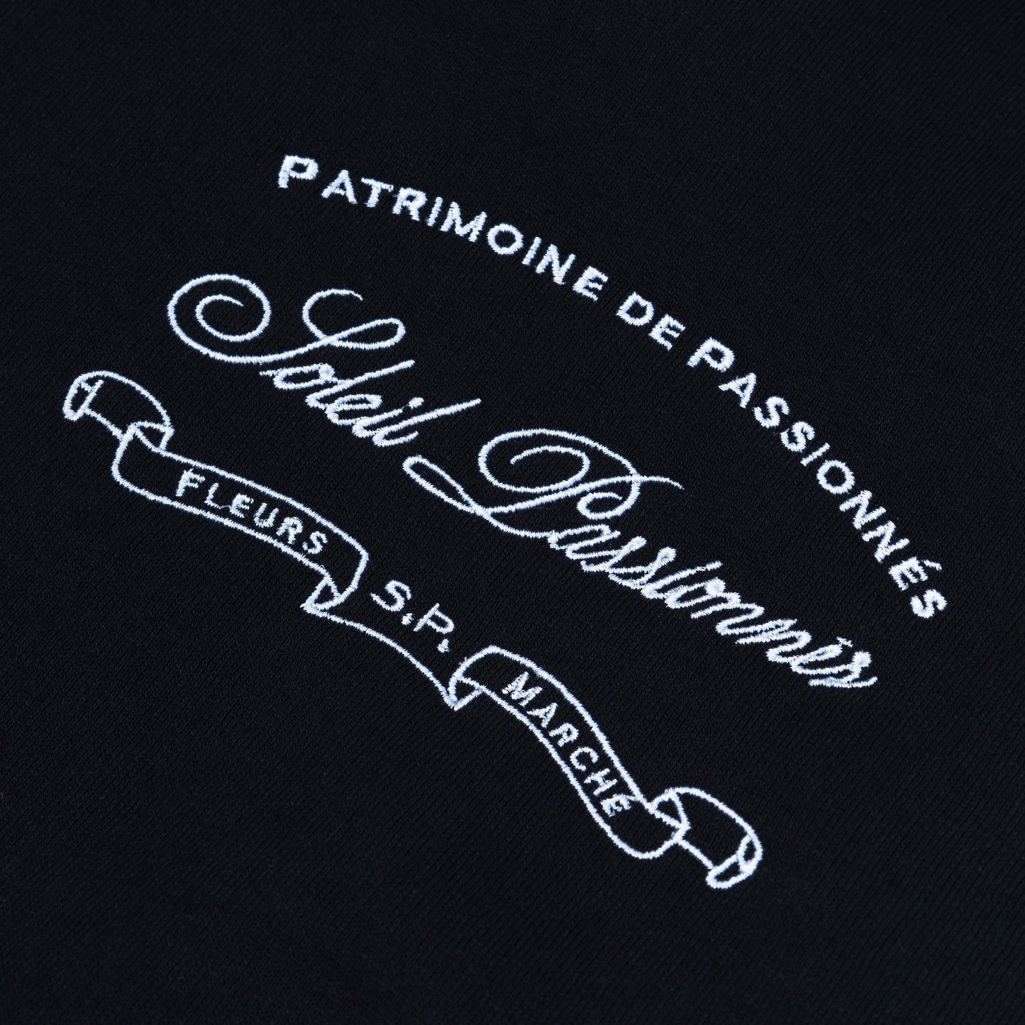 Patrimoine Hoodie - Black