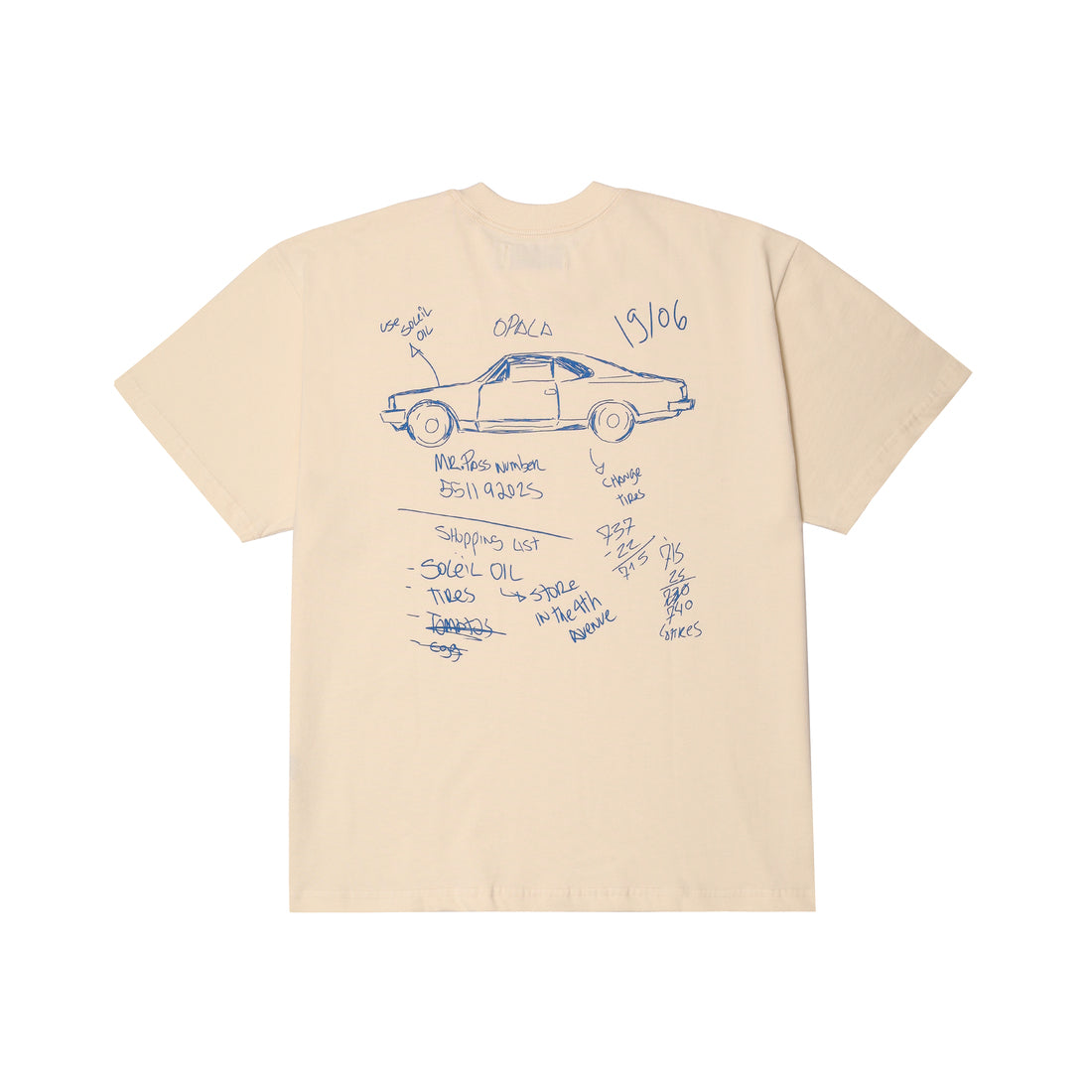 Notes Tee Off White