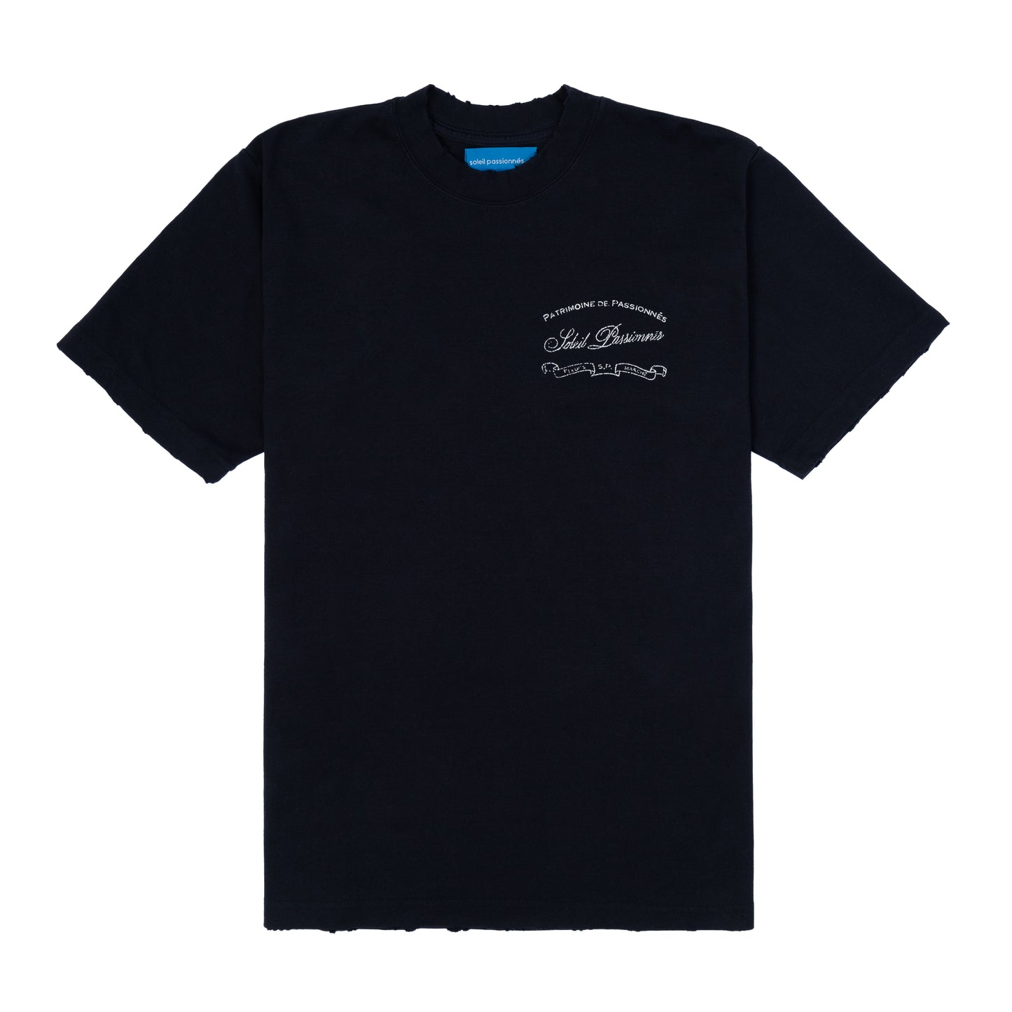 Camiseta Patrimoine Acid Wash - Black