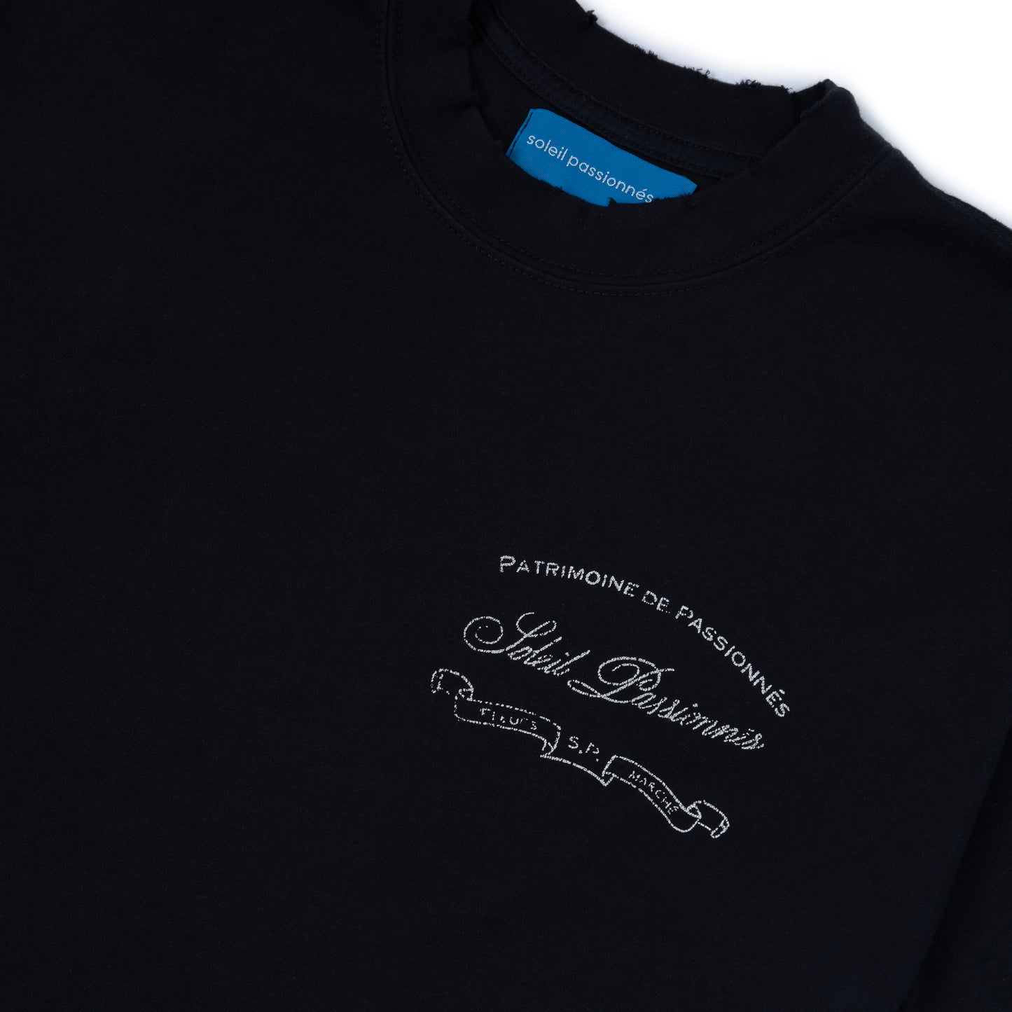 Camiseta Patrimoine Acid Wash - Black