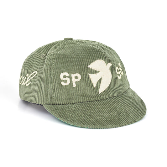 Bird Corduroy Crown Green