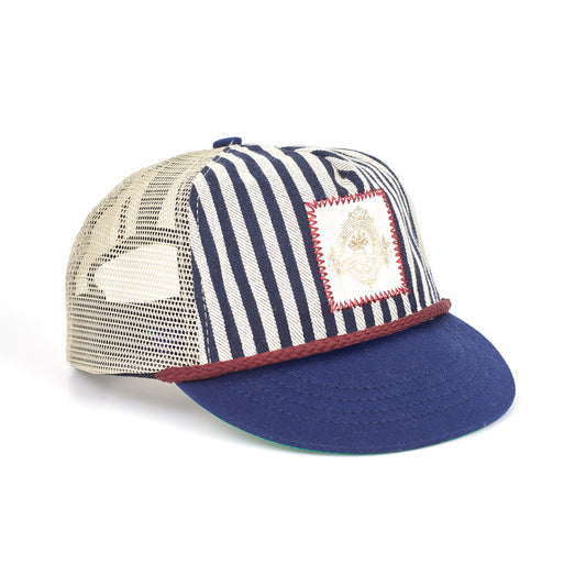 Royal Stripes Crown Blue/ Off White