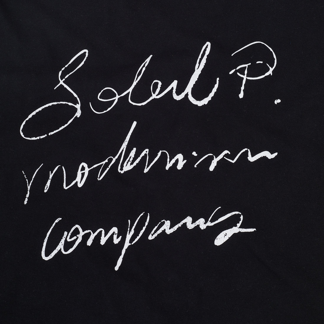Modernism Tee Black