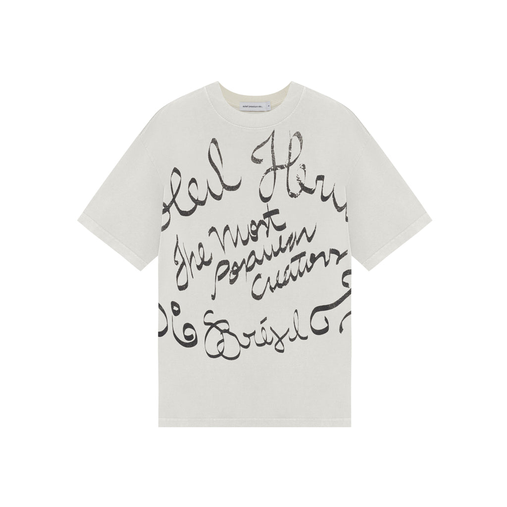 Free Hand Tee Off White