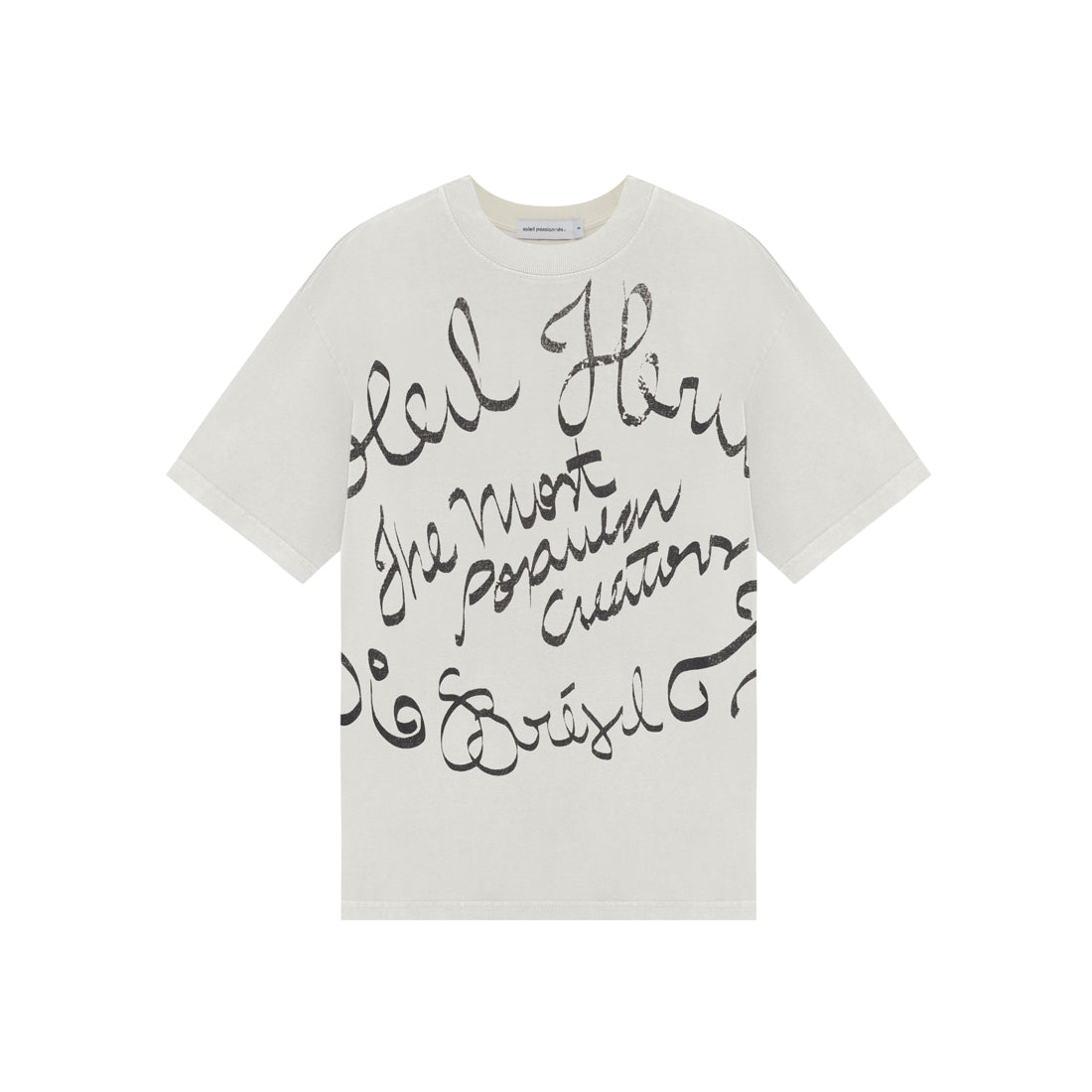 Free Hand Tee Off White