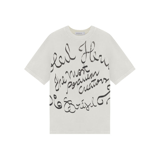 Free Hand Tee Off White