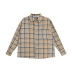 Plaid Flannel Off White