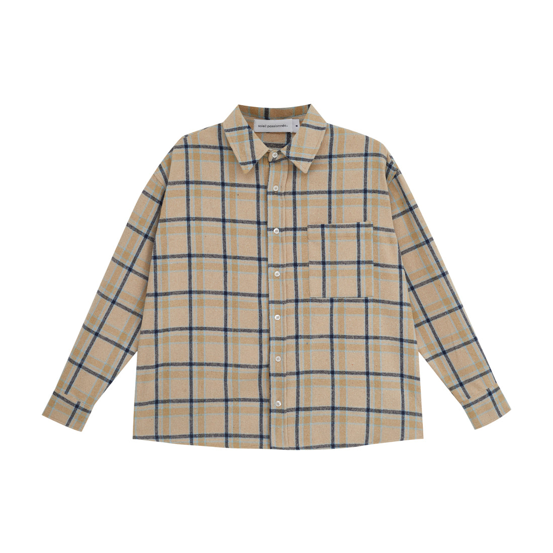 Plaid Flannel Off White