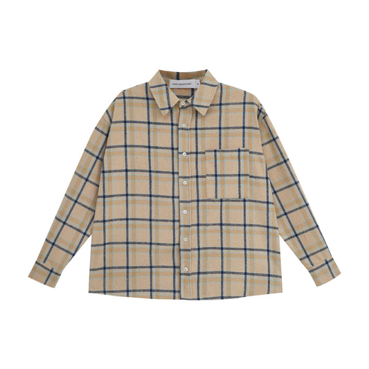 Plaid Flannel Off White