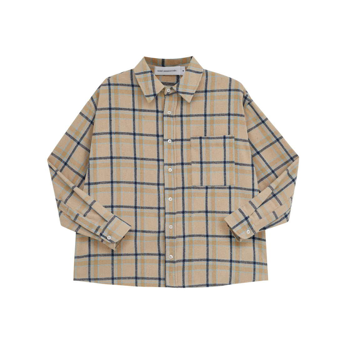 Plaid Flannel Off White