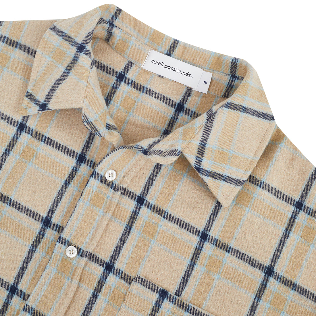 Plaid Flannel Off White