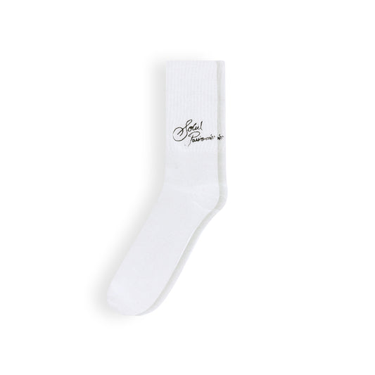 Soleil Passionnés Craft Socks White