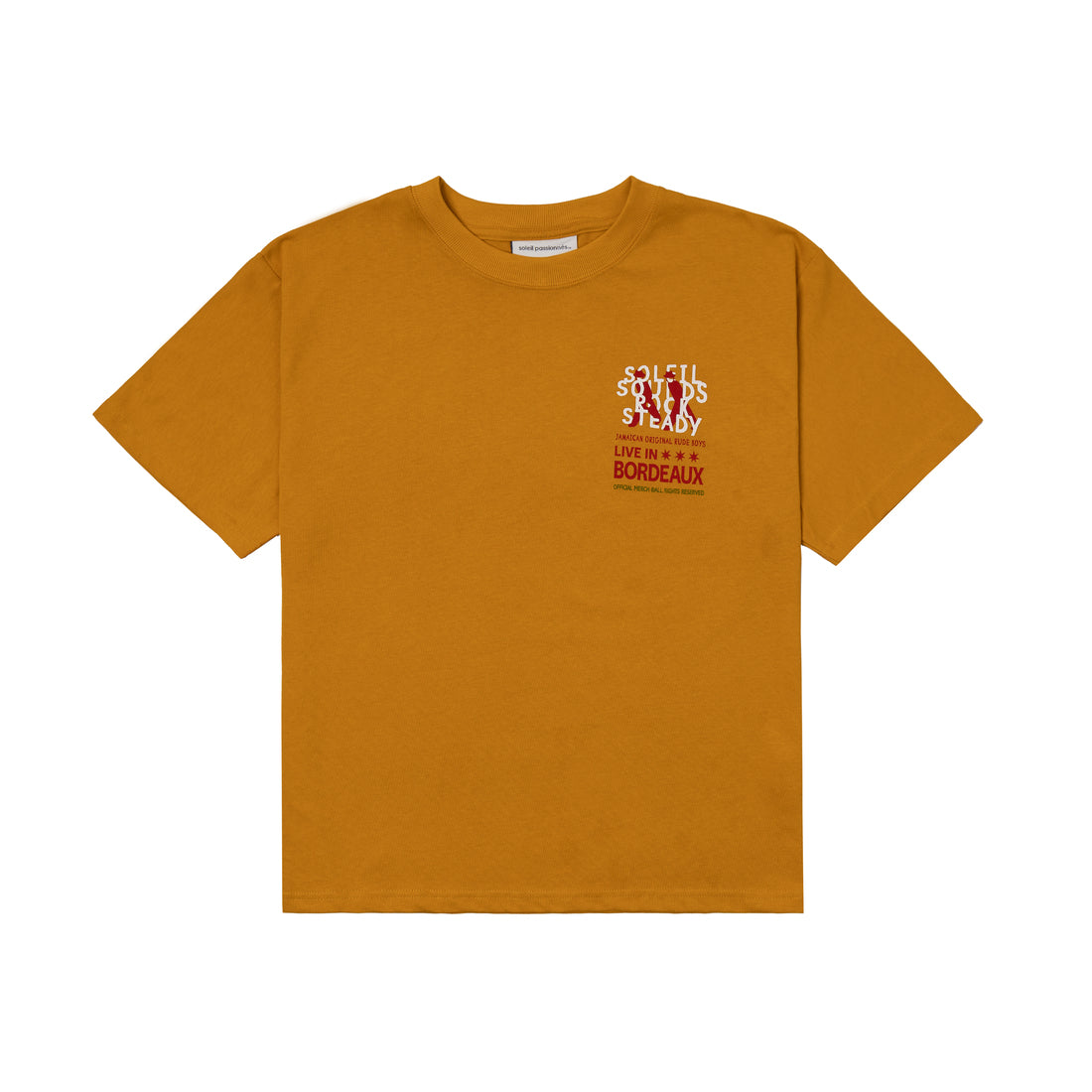 Rude Boys Merch Boxy Yellow