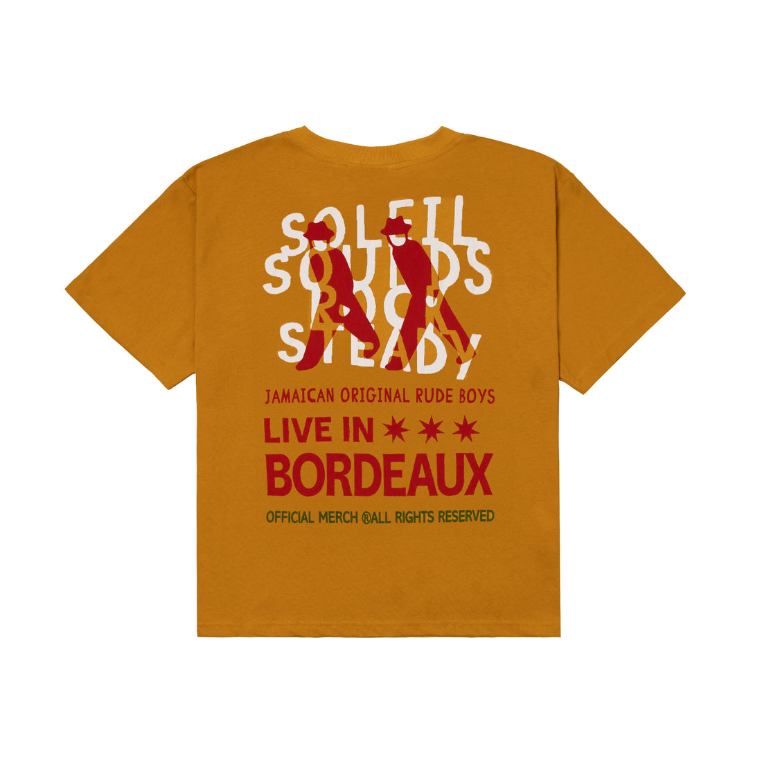 Rude Boys Merch Boxy Yellow