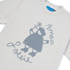 Camiseta Amour - Gris