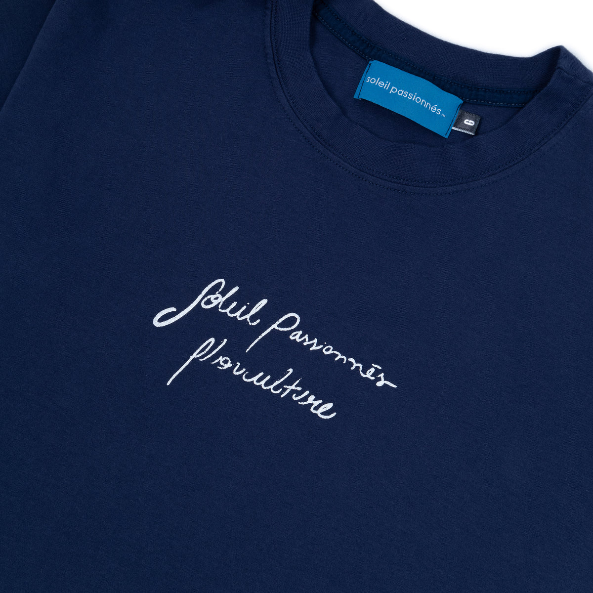Camiseta Soleil Floriculture - Bleu