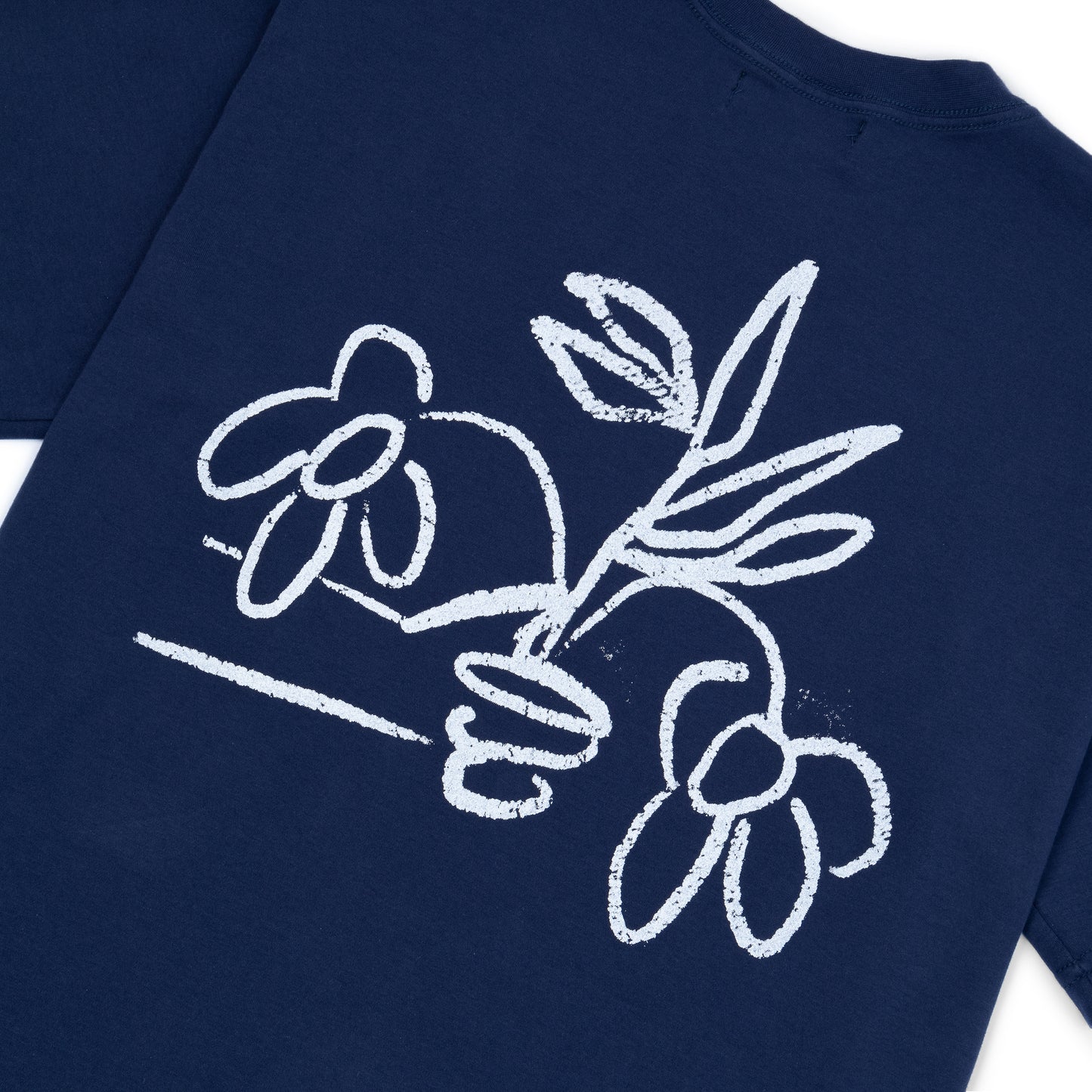 Camiseta Soleil Floriculture - Bleu