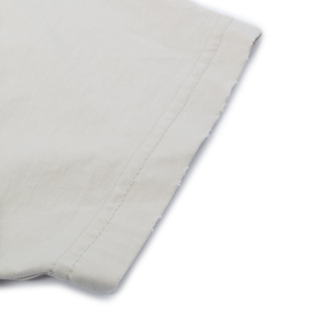 Camiseta Boxy Patrimoine Acid Wash - Off White