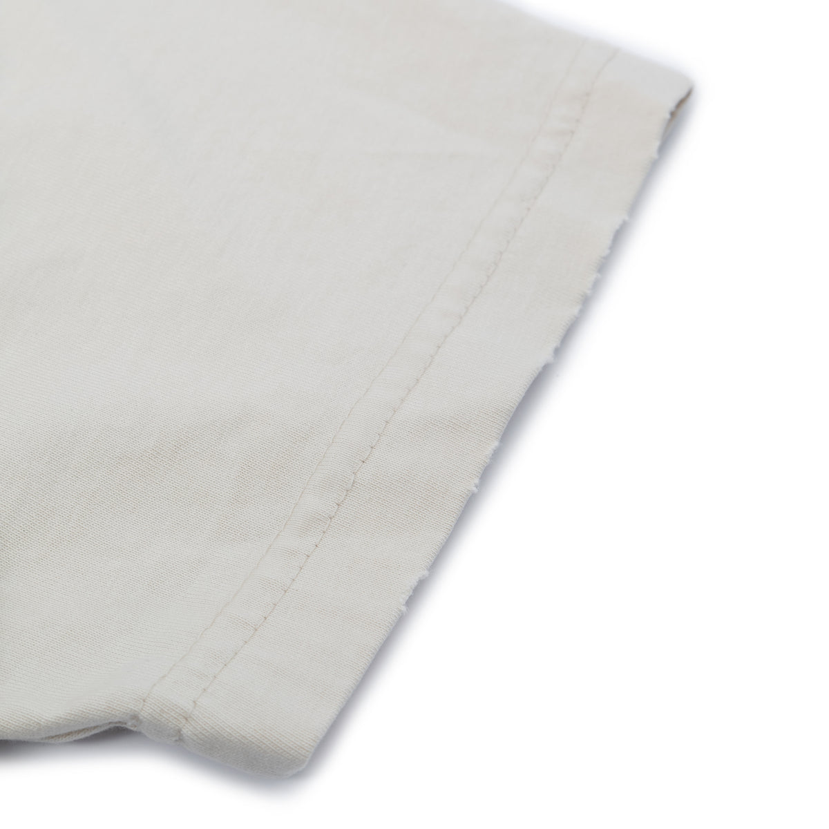 Camiseta Boxy Patrimoine Acid Wash - Off White