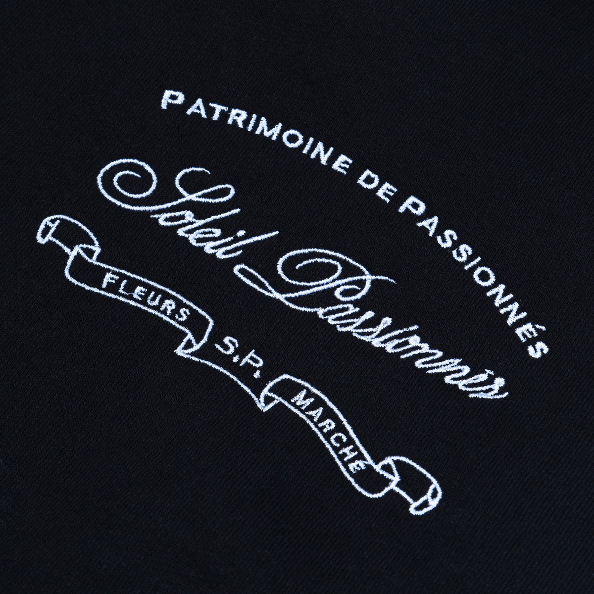 Patrimoine Hoodie - Black