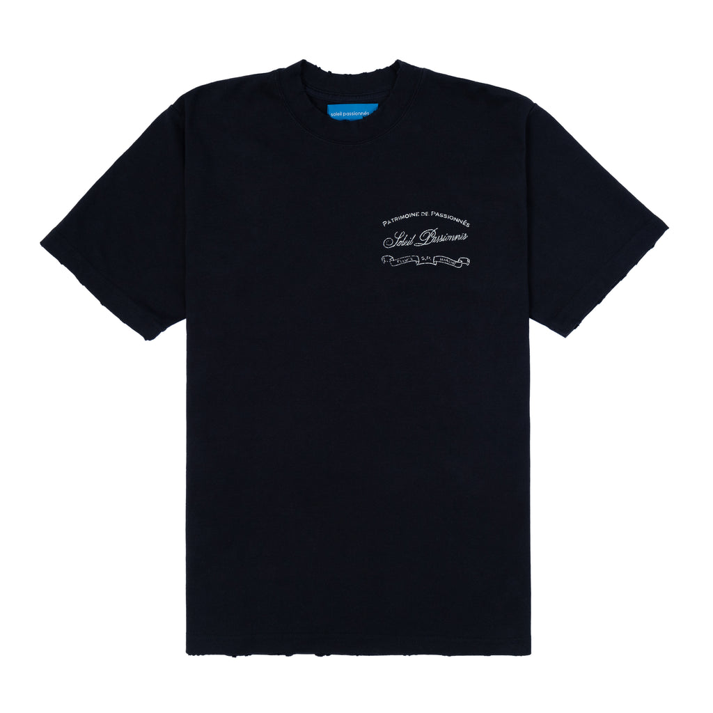 Camiseta Patrimoine Acid Wash - Black